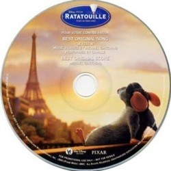 Ratatouille Soundtrack (Michael Giacchino) - CD cover