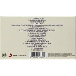 Elvis - The Movie Soundtracks Soundtrack (Various Artists, Elvis Presley) - CD Back cover