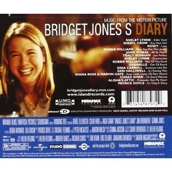 Bridget Jones's Diary Soundtrack (Various Artists, Patrick Doyle) - CD Back cover