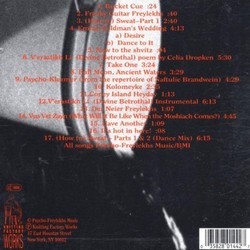 The Shvitz Soundtrack (Various Artists) - CD Back cover