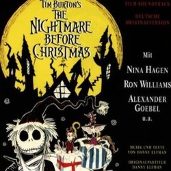 The Nightmare Before Christmas Soundtrack (Various Artists, Danny Elfman) - CD cover