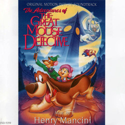 The Adventures of the Great Mouse Detective Soundtrack (Henry Mancini) - CD cover