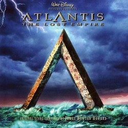 Atlantis: The Lost Empire Soundtrack (James Newton Howard) - CD cover