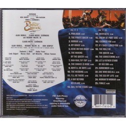 The Pirate Queen Soundtrack (Alain Boublil, Claude-Michel Schnberg) - CD Back cover