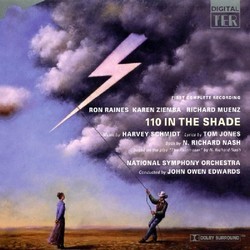 110 In The Shade Soundtrack (Tom Jones, Harvey Schmidt ) - CD cover