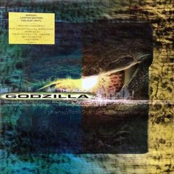 Godzilla : The Album Soundtrack (David Arnold, Various Artists) - CD cover