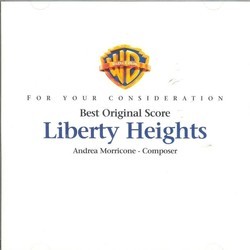 Liberty Heights Soundtrack (Andrea Morricone) - CD cover