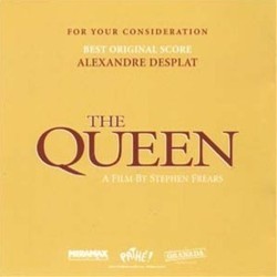 The Queen Soundtrack (Alexandre Desplat) - CD cover