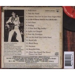 Walk Hard: The Dewey Cox Story Soundtrack (John C. Reilly) - CD Back cover