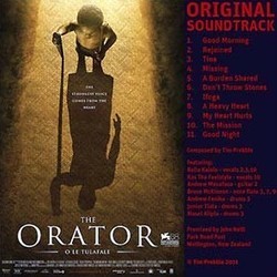 The Orator Soundtrack (Tim Prebble) - CD cover