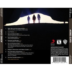 Altered States Soundtrack (John Corigliano) - CD Back cover