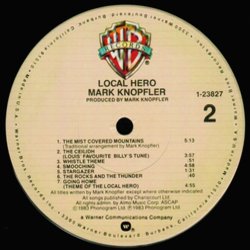 Local Hero Soundtrack (Mark Knopfler) - cd-inlay