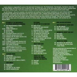 50 Years Of The Music of Laurie Johnson Vol. 2 : The Professionals Soundtrack (Laurie Johnson) - CD Back cover