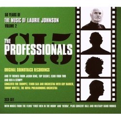 50 Years Of The Music of Laurie Johnson Vol. 2 : The Professionals Soundtrack (Laurie Johnson) - CD cover