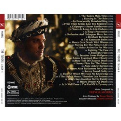 The Tudors: Season 4 Soundtrack (Trevor Morris) - CD Back cover