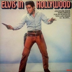 Elvis in Hollywood Soundtrack (Various Artists) - CD cover