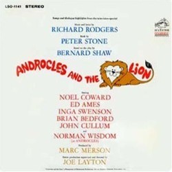 Androcles and the Lion Soundtrack (Original Cast, Richard Rodgers, Richard Rodgers) - CD cover
