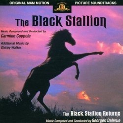 The Black Stallion / The Black Stallion Returns Soundtrack (Carmine Coppola) - CD cover