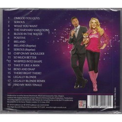 Legally Blonde - The Musical Soundtrack (Nell Benjamin, Nell Benjamin, Laurence O'Keefe, Laurence O'Keefe) - CD Back cover