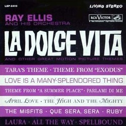 La Dolce Vita and other Great Motion Picture Themes Soundtrack (Various Artists) - CD cover
