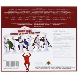 A Funny Thing Happened On The Way To The Forum Soundtrack (Stephen Sondheim, Stephen Sondheim, Ken Thorne) - CD Back cover