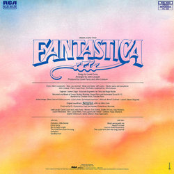 Fantastica Soundtrack (Lewis Furey, Carole Laure, John Lissauer) - CD Trasero