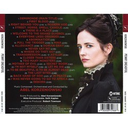 Penny Dreadful Soundtrack (Abel Korzeniowski) - CD Back cover