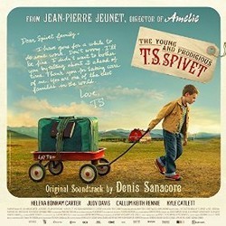 The Young and Prodigious T.S. Spivet Soundtrack (Denis Sanacore) - CD cover
