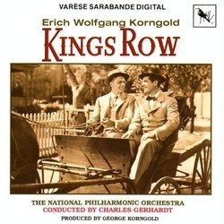 Kings Row Soundtrack (Erich Wolfgang Korngold) - CD cover
