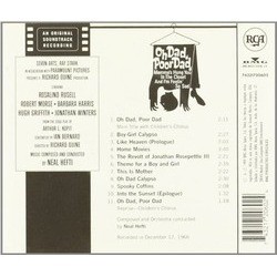 Oh Dad, Poor Dad, Mamma's Hung You in the Closet and I'm Feelin' So Sad Soundtrack (Neal Hefti) - CD Back cover