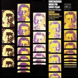 Shostakovich: Music for Soviet Films Soundtrack (Dmitri Shostakovich) - CD cover