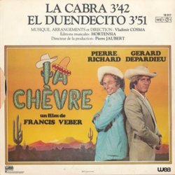 La Chvre Soundtrack (Vladimir Cosma) - CD Trasero