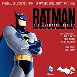 Batman: The Animated Series Vol.1 Soundtrack (Danny Elfman, Michael McCuistion, Lolita Ritmanis, Shirley Walker) - CD cover