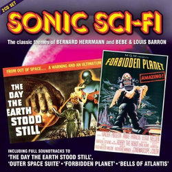 Sonic Sci Fi - The classic themes of Bernard Herrmann and Bebe & Louis Barron Soundtrack (Bebe & Louis Baron, Bernard Herrmann) - CD cover