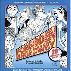 Forbidden Broadway Soundtrack (Gerard Alessandrini) - CD cover