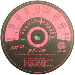 Drive Soundtrack (Various Artists, Cliff Martinez) - CD Achterzijde