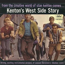 Kenton's West Side Story Soundtrack (Leonard Bernstein, Stan Kenton) - CD cover