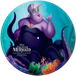 The Little Mermaid Soundtrack (Howard Ashman, Alan Menken) - CD Trasero