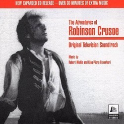 The Adventures of Robinson Crusoe Soundtrack (Robert Mellin, Gian Piero Reverberi) - CD cover