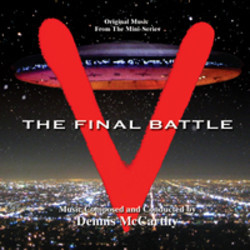 V - The Final Battle Soundtrack (Dennis McCarthy) - CD cover