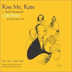 You're Sensational - Cole Porter in the '20s, '40s, and '50s, Vol. 2 Soundtrack (Various Artists, Cole Porter) - CD cover