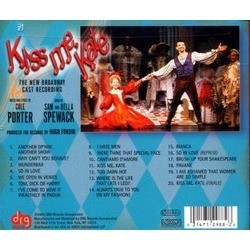 Kiss Me Kate Soundtrack (Cole Porter, Cole Porter) - CD Back cover