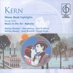 Show Boat, Music In The Air And Roberta Soundtrack (Various Artists, Jerome Kern) - CD cover