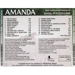 Amanda Bande Originale (Basil Poledouris) - CD Arrire