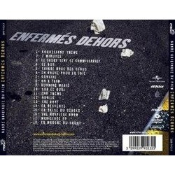 Enferms Dehors Soundtrack (Ramon Pipin as Alain Ranval) - CD Back cover