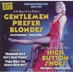 Gentlemen Prefer Blondes / High Button Shoes Soundtrack (Sammy Cahn, Leo Robin, Jule Styne) - CD cover