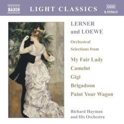 Lerner and Loewe : Orchestral Selections Soundtrack (Richard Hayman, Alan Jay Lerner , Frederick Loewe) - CD cover