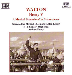 Walton: Henry V Soundtrack (William Walton) - CD cover