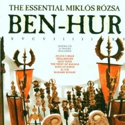 Ben-Hur: The Essential Miklos Rozsa Soundtrack (Mikls Rzsa) - CD cover