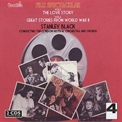 Film Spectacular Vol.5/6: The Love Story - Great Stories from World War II Soundtrack (Various Artists, Stanley Black) - CD cover